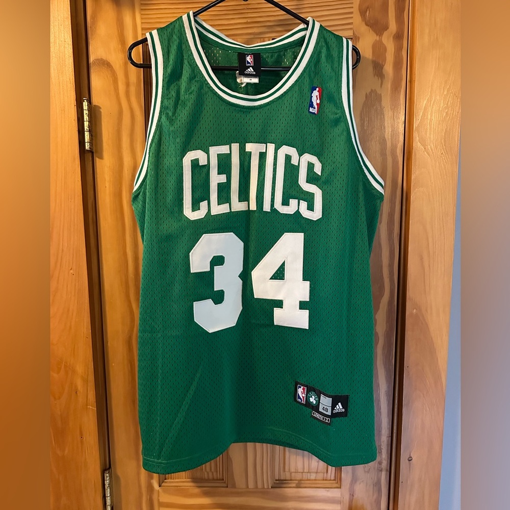 Celtics 34 Pierce Adidas Jersey size 48